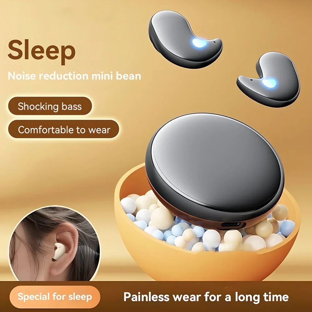 Original Sleep Headphone Bluetooth Wireless Earpods Sports Stereo Noise Canceling Earphone Microphone Speaker Caixa De Som Gamer