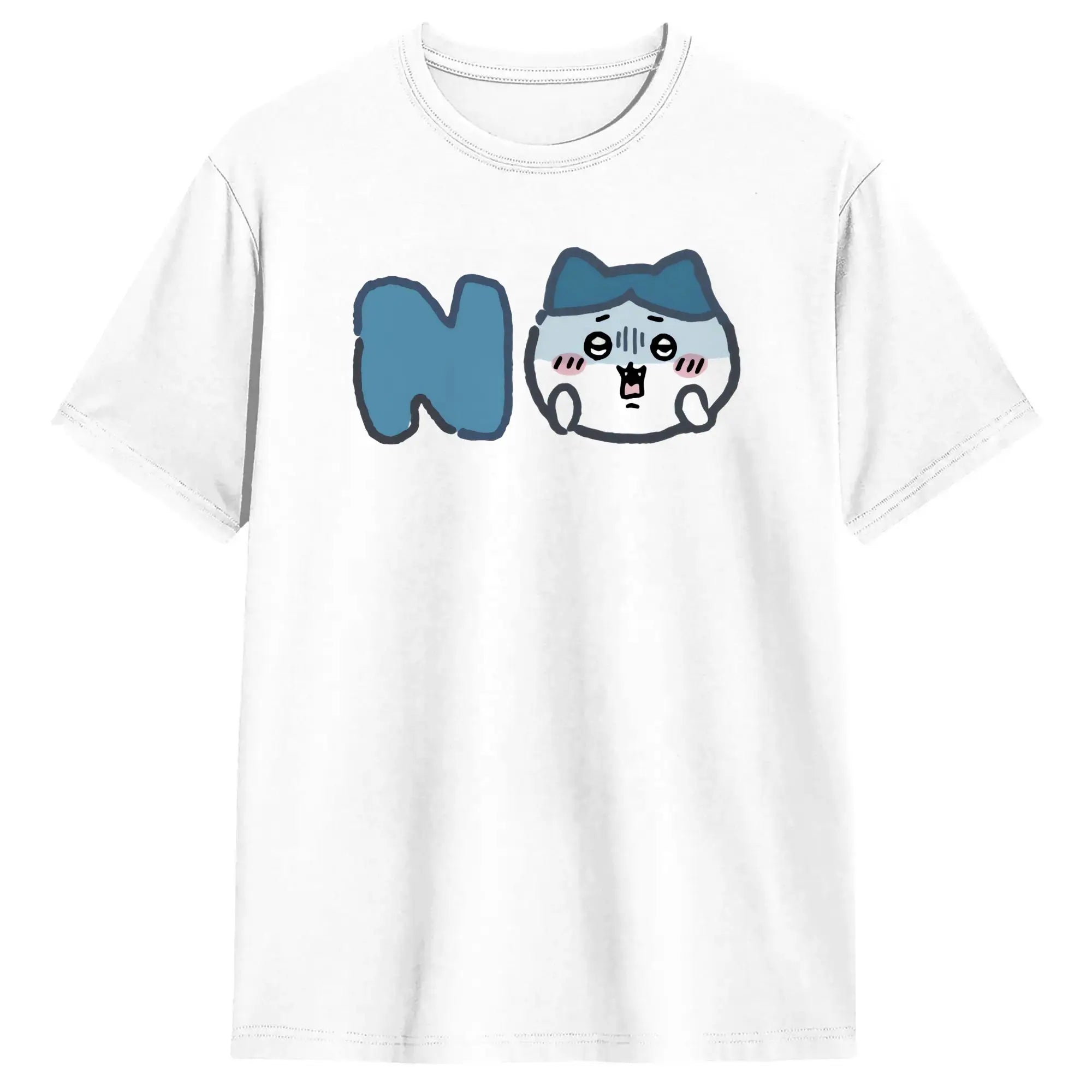 Streetwear T Shirt  Chiikawas Shisa Baby  100 Cotton T-Shirts  Trending Tshirt for Men's Summer Fun Loose Short Sleeve Top Tees
