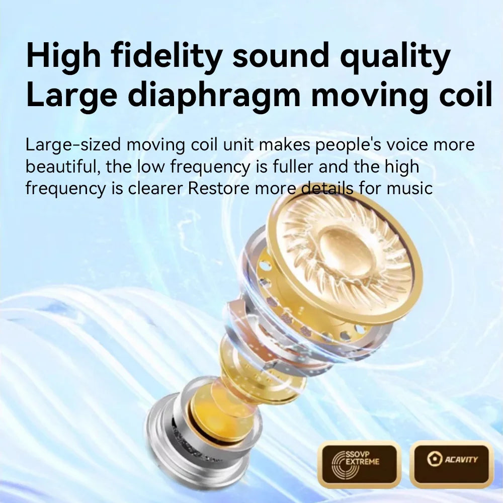 Original Sleep Headphone Bluetooth Wireless Earpods Sports Stereo Noise Canceling Earphone Microphone Speaker Caixa De Som Gamer