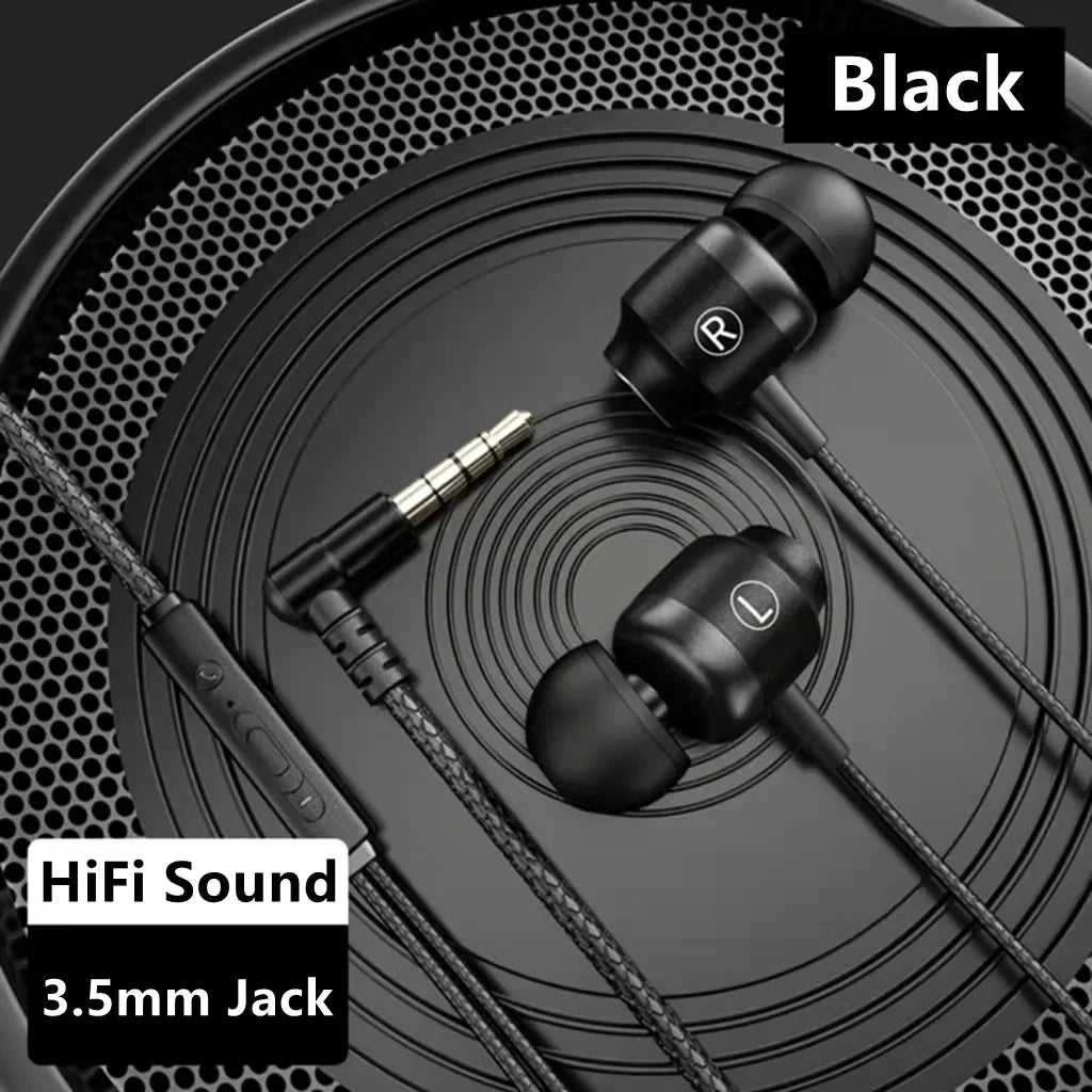 NEW Magnetic Wired Game Headphone L Jack HIIF Bass Stereo Music Headset 3.5mm AUX Type-c Earphone For Mobile Phones and Computer