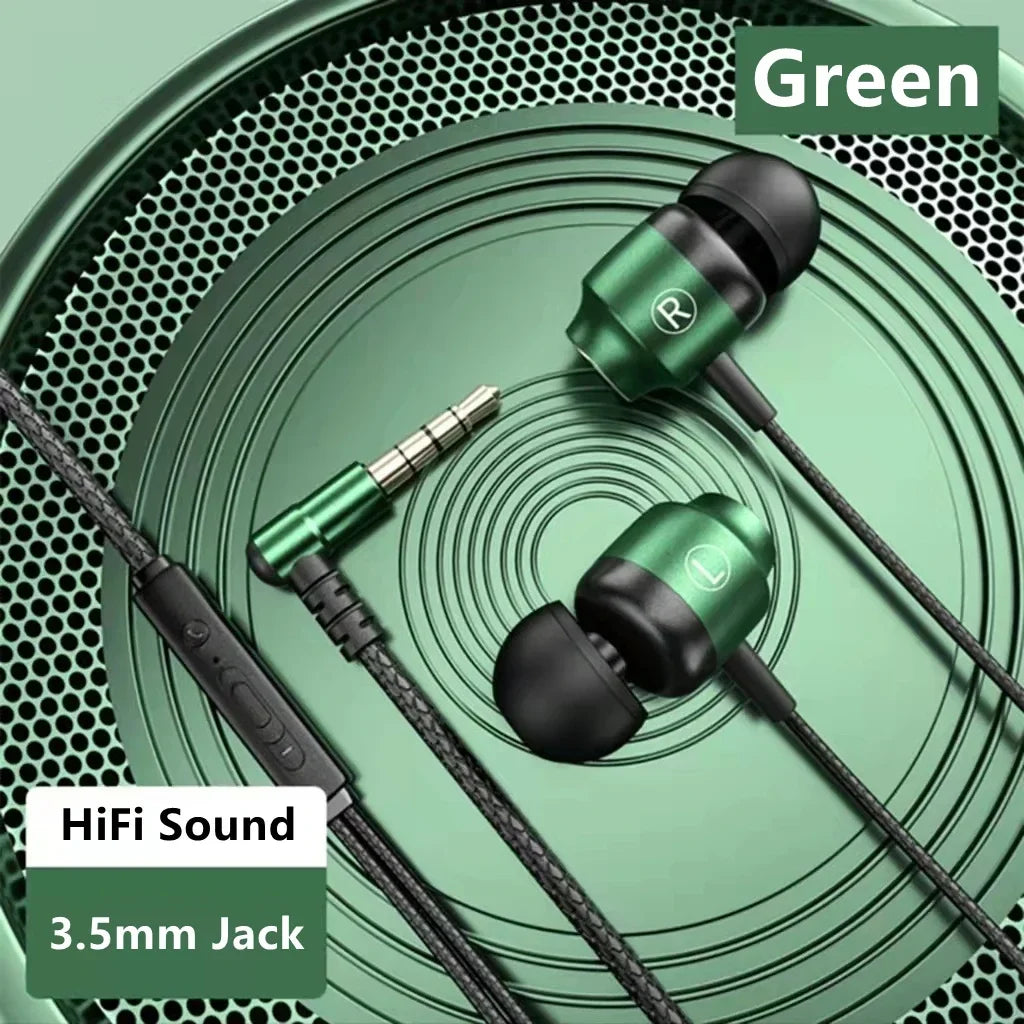NEW Magnetic Wired Game Headphone L Jack HIIF Bass Stereo Music Headset 3.5mm AUX Type-c Earphone For Mobile Phones and Computer