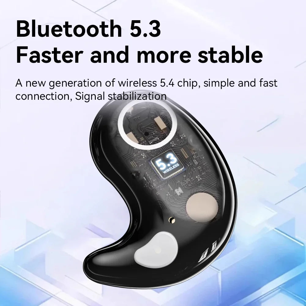 Original Sleep Headphone Bluetooth Wireless Earpods Sports Stereo Noise Canceling Earphone Microphone Speaker Caixa De Som Gamer