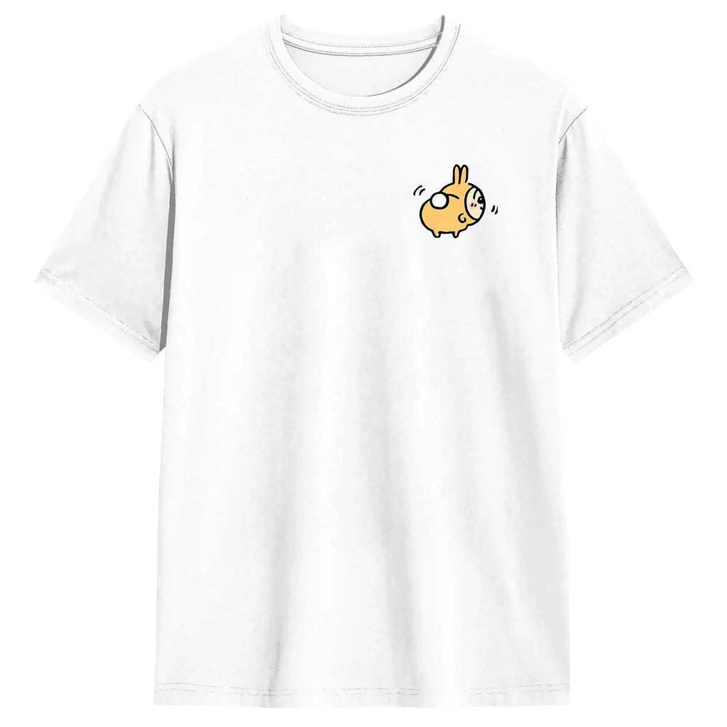 Streetwear T Shirt  Chiikawas Shisa Baby  100 Cotton T-Shirts  Trending Tshirt for Men's Summer Fun Loose Short Sleeve Top Tees
