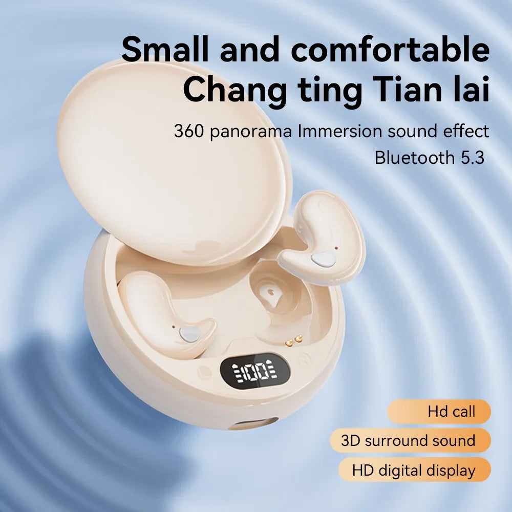 Original Sleep Headphone Bluetooth Wireless Earpods Sports Stereo Noise Canceling Earphone Microphone Speaker Caixa De Som Gamer
