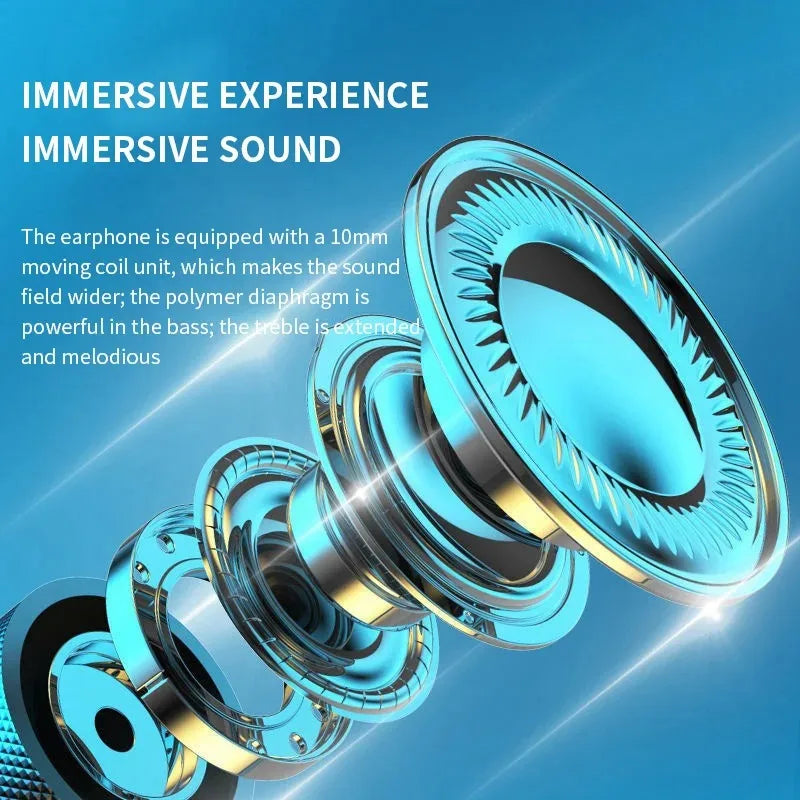 Wireless Headphones Bluetooth 5.0 Neckband Earphones Magnetic Sports Waterproof TWS Earbuds Blutooth Headset with Mic