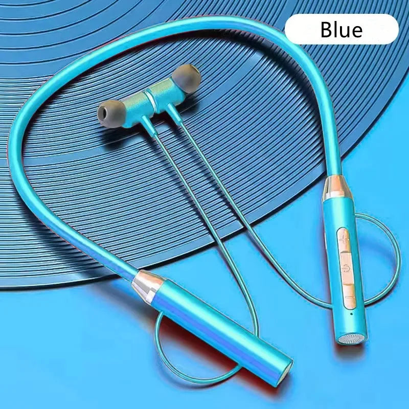 Wireless Headphones Bluetooth 5.0 Neckband Earphones Magnetic Sports Waterproof TWS Earbuds Blutooth Headset with Mic