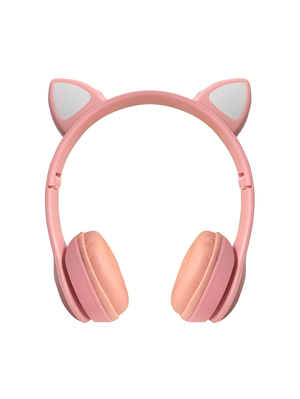 Headphones with wireless technology, Jerry chip, shining brightly, cat ears wireless headphones