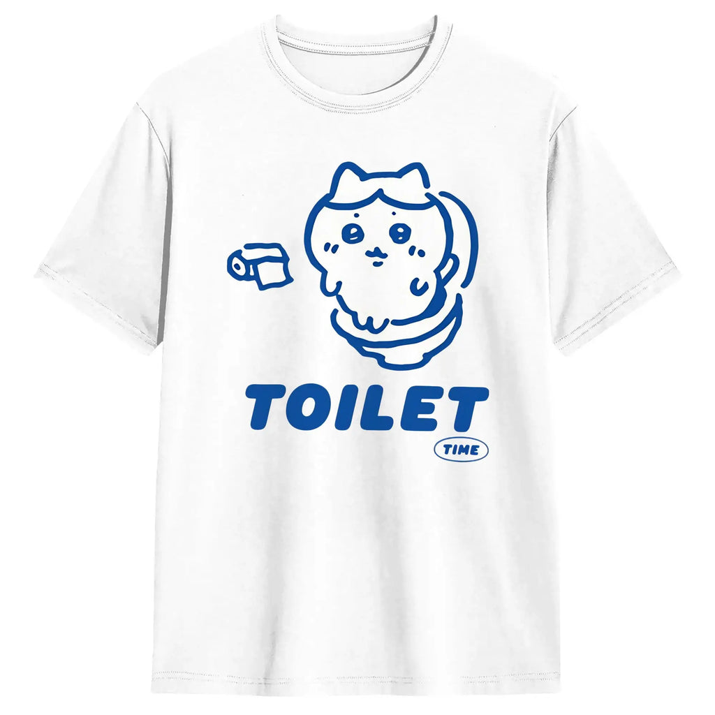 Streetwear T Shirt  Chiikawas Shisa Baby  100 Cotton T-Shirts  Trending Tshirt for Men's Summer Fun Loose Short Sleeve Top Tees